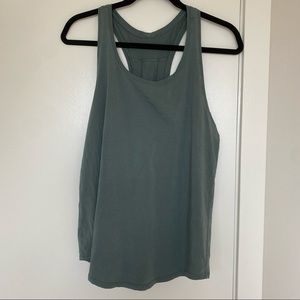 Lululemon Army Green Racerback Tank